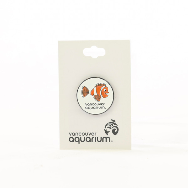 Clownfish VA Round Lapel Pin