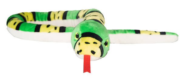 Snake Stuffy Stripe - Green