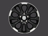 Mopar 18" Black Cast Aluminum Wheel for 2011-2022 Grand Cherokee WK2 Mopar 18" Black Cast Aluminum Wheel for 2011-2022 Grand Cherokee WK2