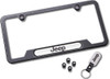 Mopar Black Jeep License Plate Frame Kit Gift Set for 1997-2025 All Jeeps* Mopar Black Jeep License Plate Frame Kit Gift Set for 1997-2025 All Jeeps*