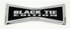 Mopar Black Tie Edition Badge for 2007-2018 Wrangler JK Mopar Black Tie Edition Badge for 2007-2018 Wrangler JK