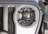 Rugged Ridge Elite Euro Headlight Guard Kit for 2018-2026 Wrangler JL and 2020-2026 Gladiator JT