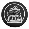 JustforJeeps.com Tire Cover for 2018-2026 Wrangler JL