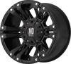 KMC XD 822 Monster II Matte Black Wheel for 2007-2026 Wrangler JK/JL 2020-2026 Gladiator JT and 2011-2022 Grand Cherokee WK2 KMC XD 822 Monster II Matte Black Wheel for 2007-2026 Wrangler JK/JL 2020-2026 Gladiator JT and 2011-2022 Grand Cherokee WK2