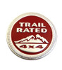 Mopar Red Trail Rated Badge Decal for 2011-2022 Grand Cherokee WK2 Mopar Red Trail Rated Badge Decal for 2011-2022 Grand Cherokee WK2