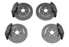 Teraflex Delta Front and Rear Brake Kit 5x5" Bolt Pattern for 2007-2026 Wrangler JK/JL and 2020-2026 Gladiator JT Teraflex Delta Front and Rear Brake Kit 5x5" Bolt Pattern for 2007-2026 Wrangler JK/JL and 2020-2026 Gladiator JT