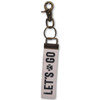 Let's Go Paw Print Keychain Let's Go Paw Print Keychain