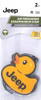 Jeep Rubber Duck 2-Pack Air Freshener