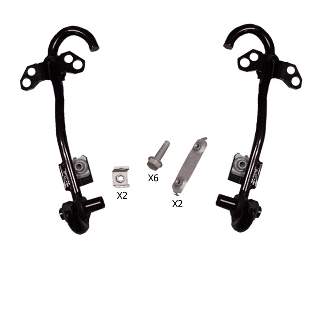 Mopar Front Tow Hooks for 20072010 Compass MK and 20072017 Patriot MK