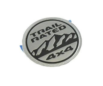 thumbnail image 2 of (2) Genuine MOPAR Jeep Trail Rated Emblem Badges - For Wrangler JK, Grand Cherokee, Liberty 2 of 2
