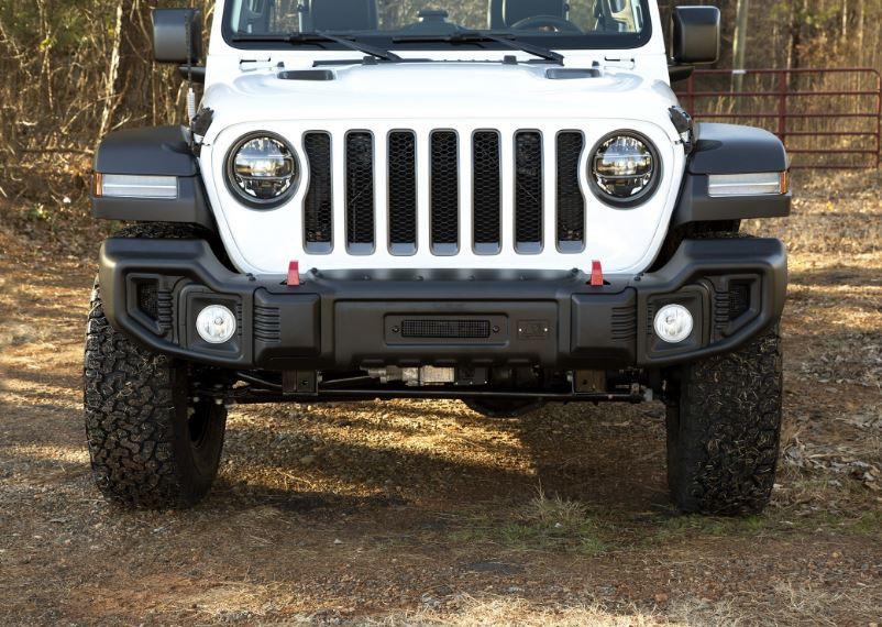 Rugged Ridge Spartacus Full Width Front Bumper for 2018-2026