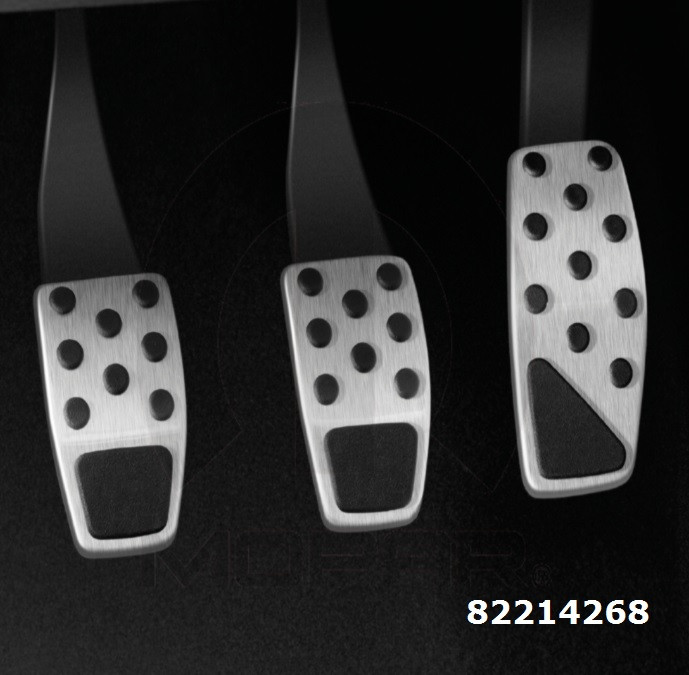 Renegade Stainless Steel Pedal Covers
