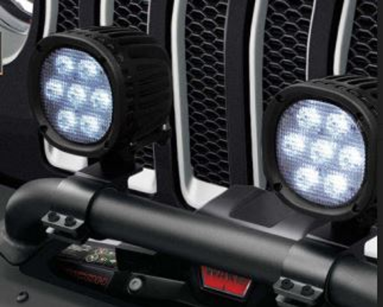 Mopar 7 Inch Off-Road LED Light Kit for 2018-2023 Wrangler JL & 2020-2023  Gladiator JT