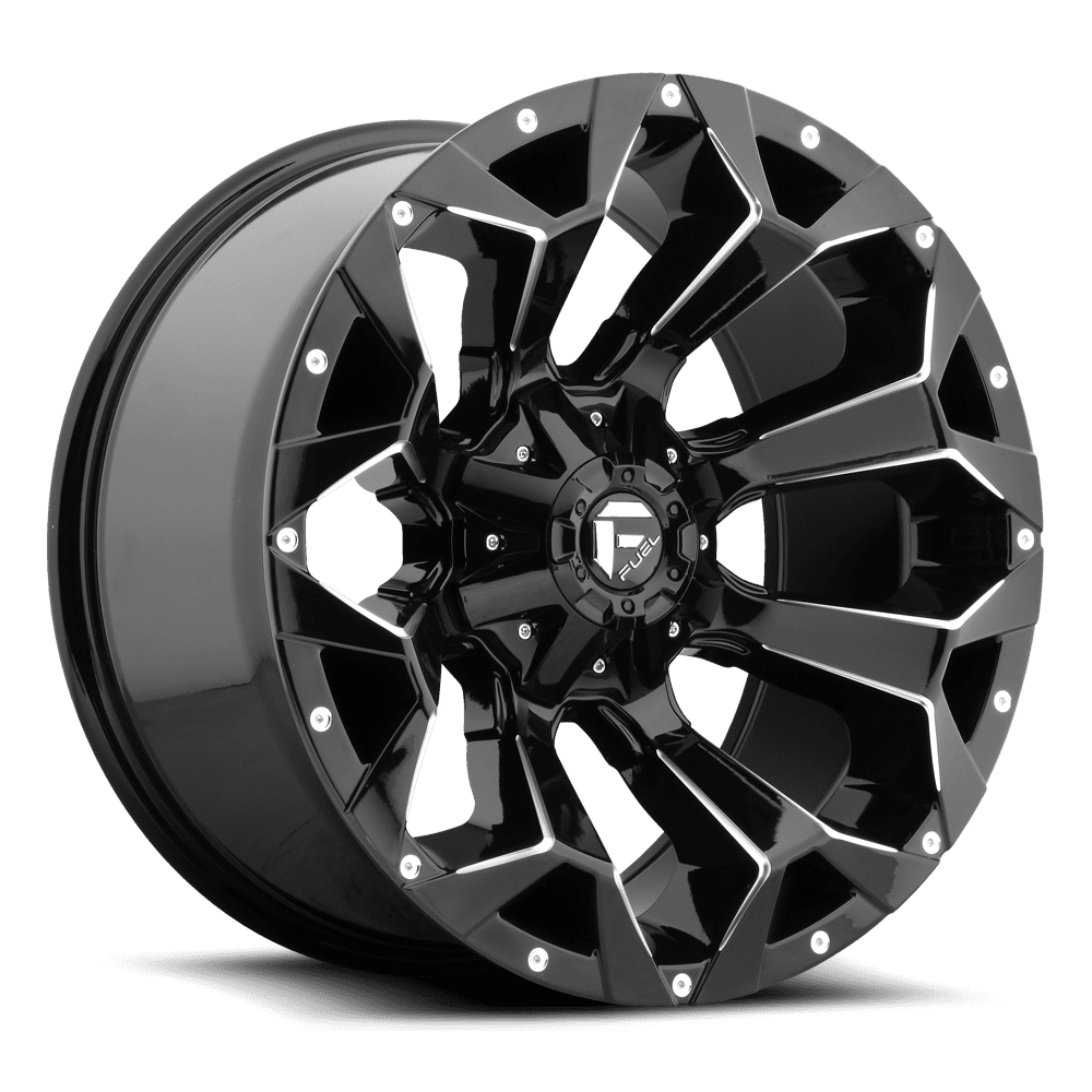 Black Assault Milled Wheel - Fuel Off-Road