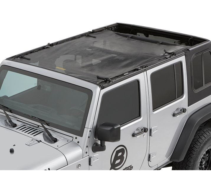 Bestop Safari Style Sun Bikini Top for 2007-2018 Wrangler JK 4