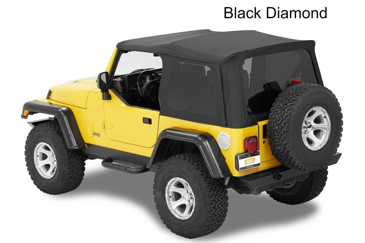 Bestop Supertop NX with Tinted Windows for 1997-2006 Wrangler TJ -  