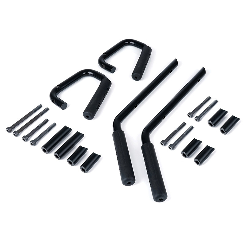Xprite Black Front and Rear Grab Handles for 2007-2018 Wrangler JK