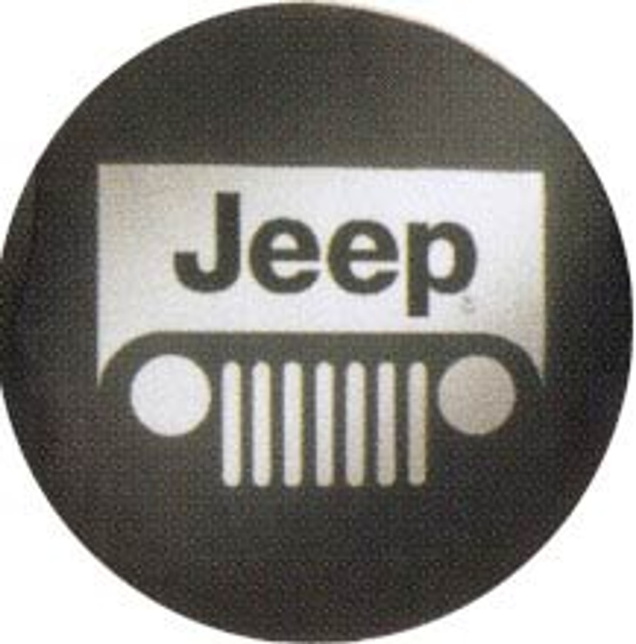 Jeep Grill Logo Tire Cover Mopar