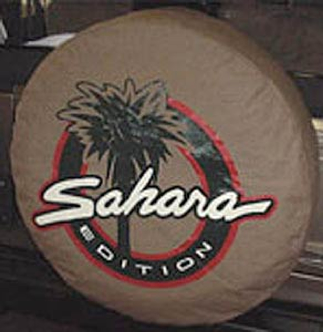 Mopar Jeep Sahara Logo Tire Cover for 1997-2006 Wrangler TJ -  