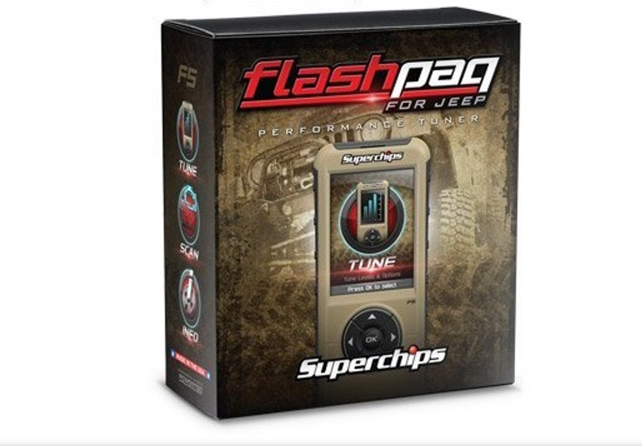 Superchips Flashpaq F5 Programmer for 2015-2018 Wrangler JK -  