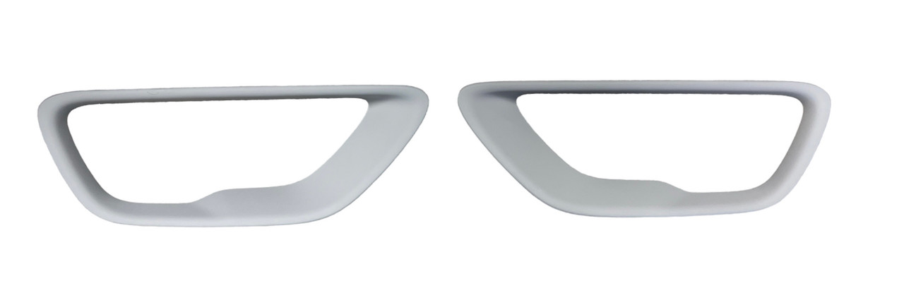 123jjj Mopar Paintable Fog Lamp Bezels for 2017-2022 Grand Cherokee