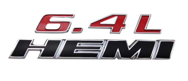 6.4L HEMI Badge - JustForJeeps.com