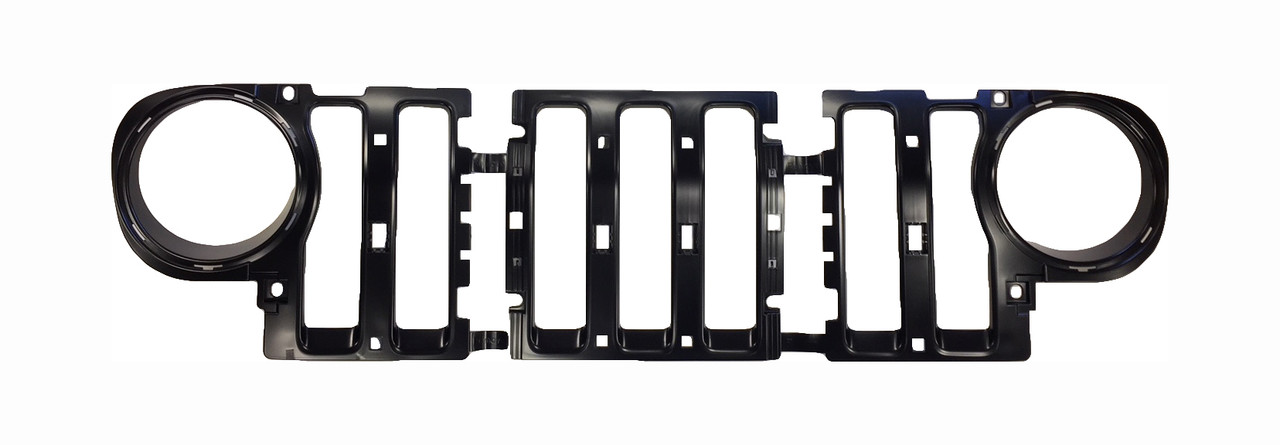 パーツ FRONTSPORTS GRILLE KIT Mopar JL Wrangler Grill Trim Ring Kit includes Headlamp Rings