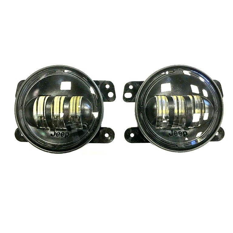 Mopar LED Fog Lights for 2007-2018 Wrangler JK (Standard Plastic