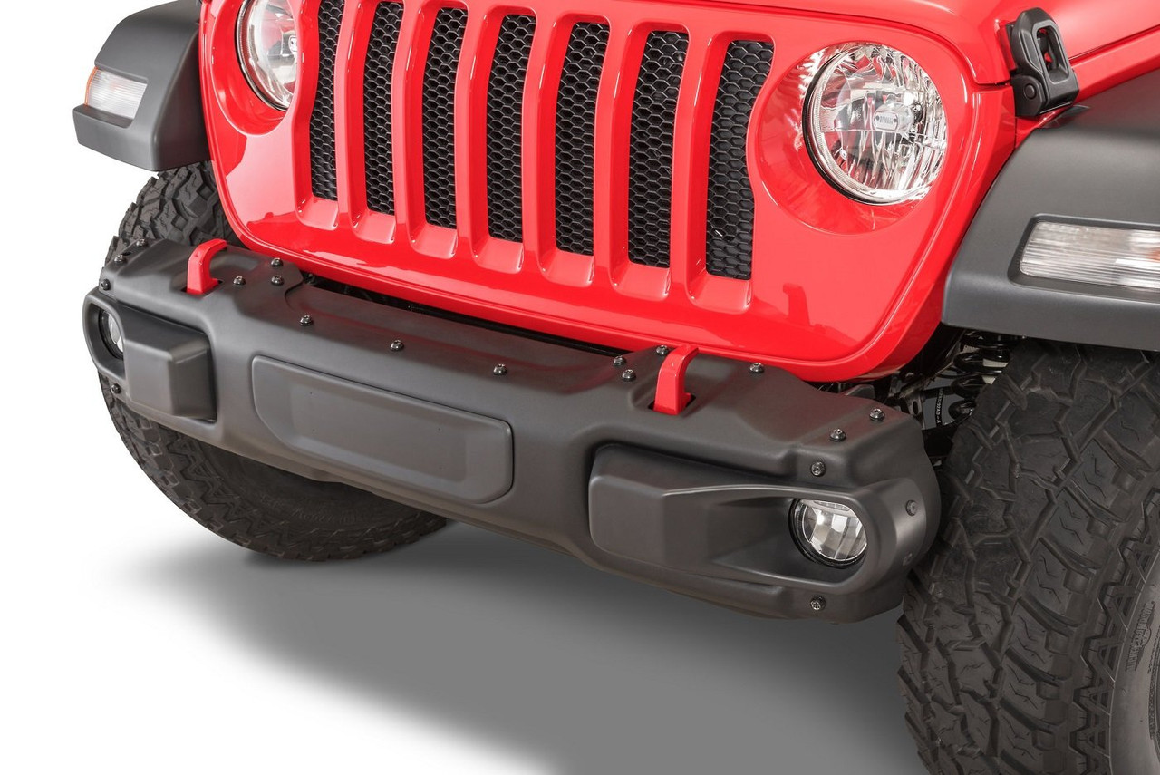 Jeep JL Wrangler and JT Gladiator Stubby Bumper Steel - Mopar
