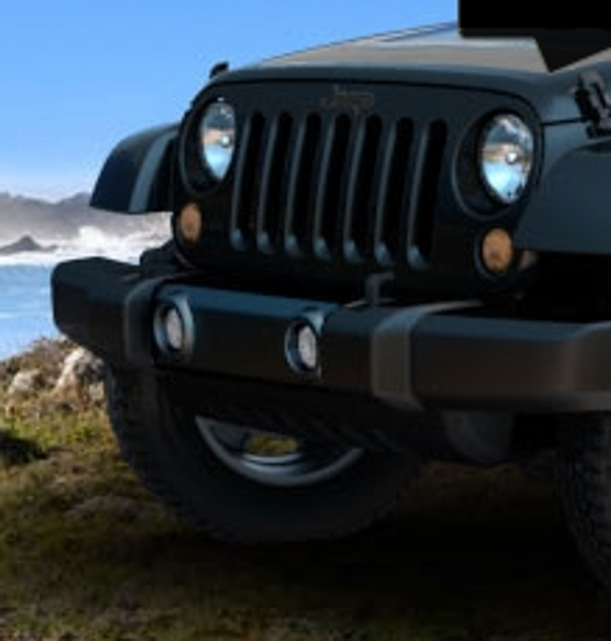 Mopar Unpainted Altitude Front Bumper Accent for 2007-2018