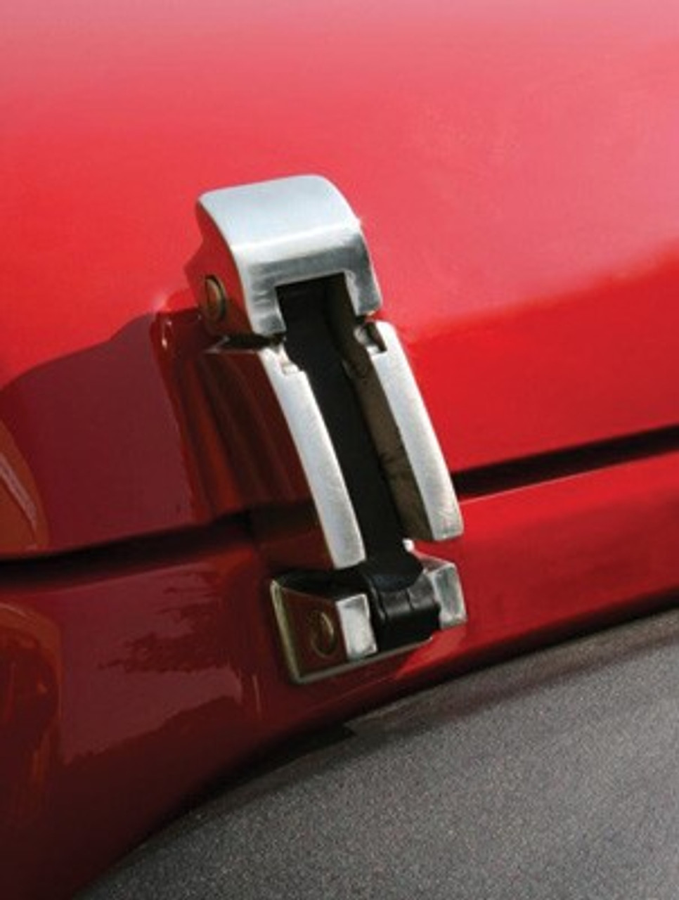 Mopar Chrome Hood Latches for 2007-2018 Wrangler JK - JustForJeeps.com