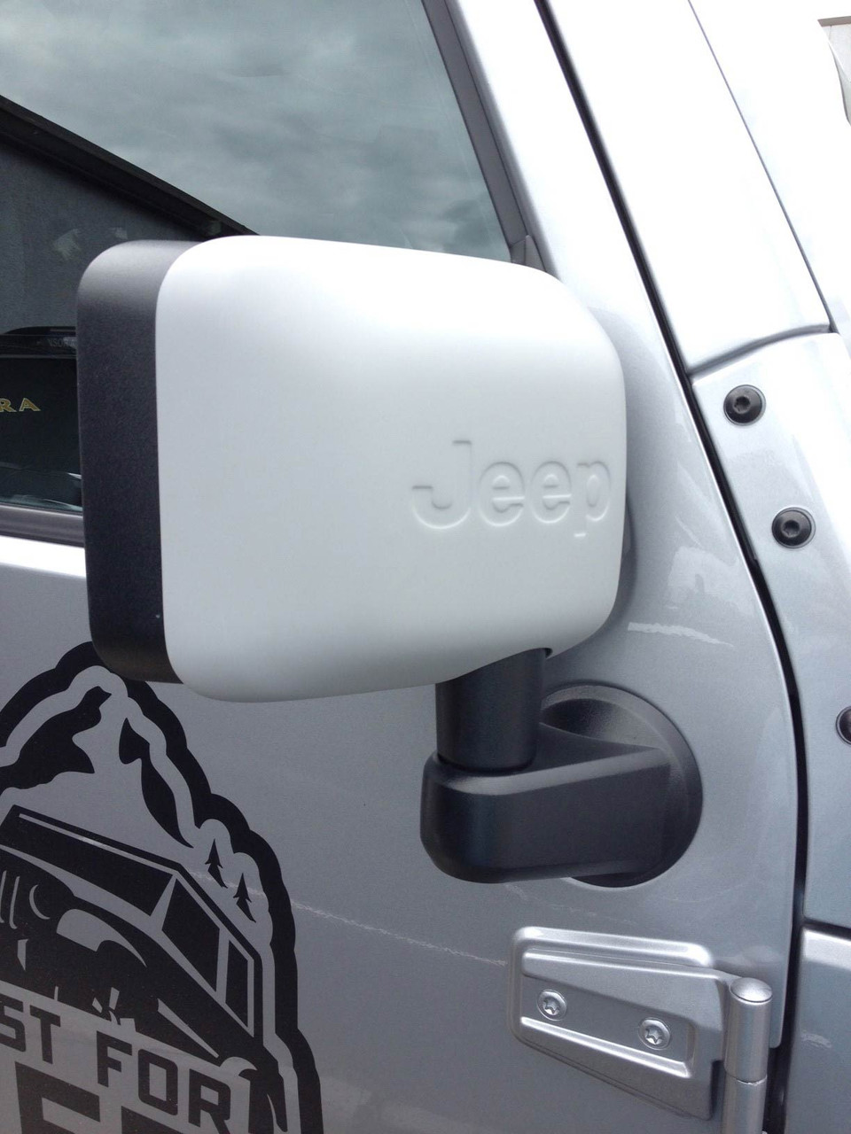 Mopar Paintable Mirror Covers for 2007-2018 Wrangler JK