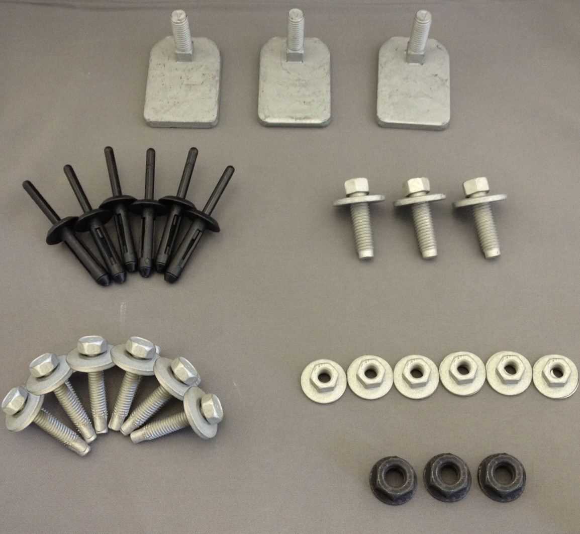 Mopar Tubular Side Step Hardware Kit for 2011-2022 Grand Cherokee WK2 ...