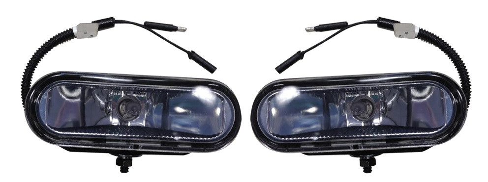 綺麗　HELLA製　ヘラ　Jeep ジープ　ヘッドライト　ランプ　左右セット Mopar Hella Fog Lamps for 2007-2009 Jeep Wrangler