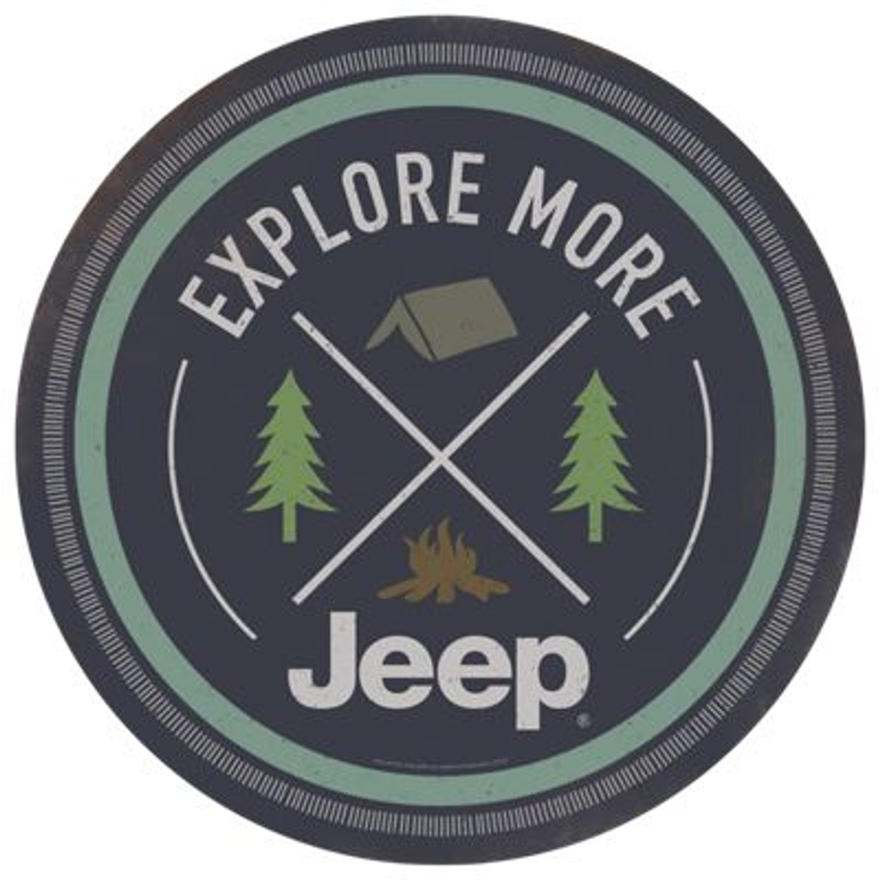 Jeep Explore More Tin Sign