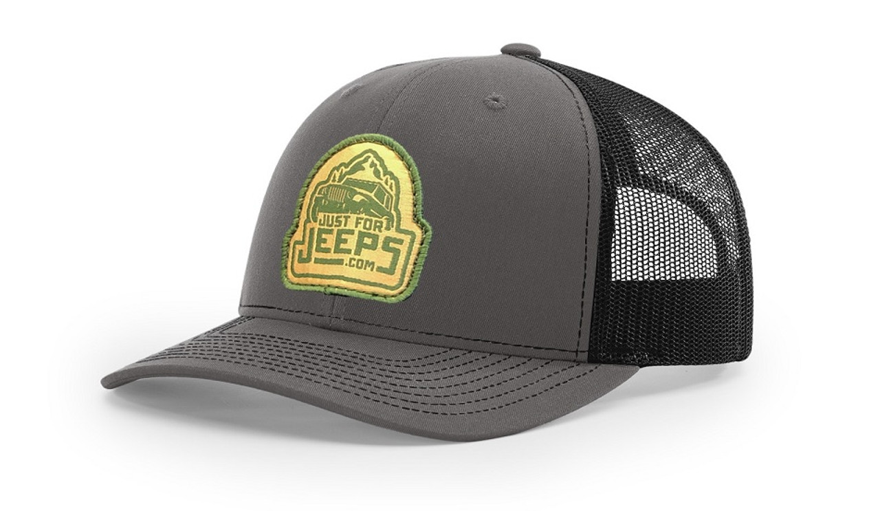 帽子 FAF THE NEW COMMUNE MESH TRUCKER CAP JustForJeeps.com Woven Patch Trucker Mesh Hat - JustForJeeps.com