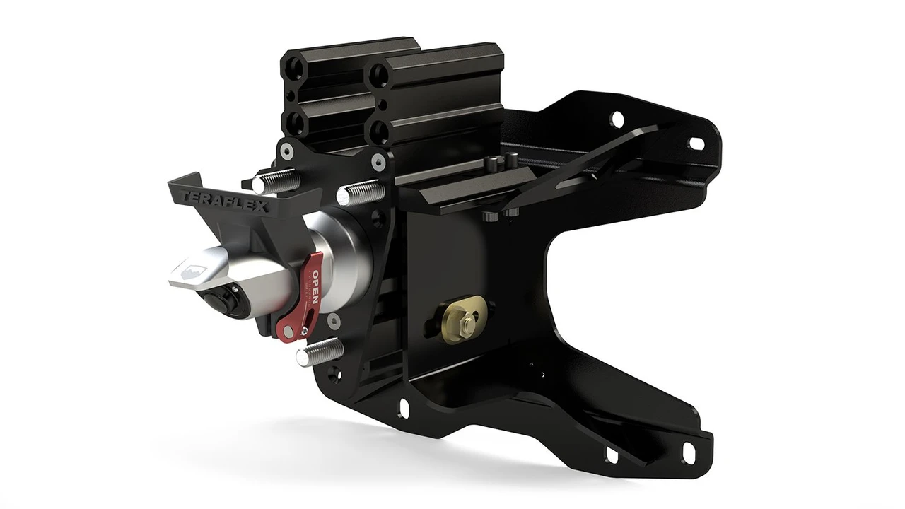 Teraflex Alpha HD アジャスタブル スペアタイヤキャリア Teraflex Alpha HD Adjustable Spare Tire Mounting Kit for 2018-2026