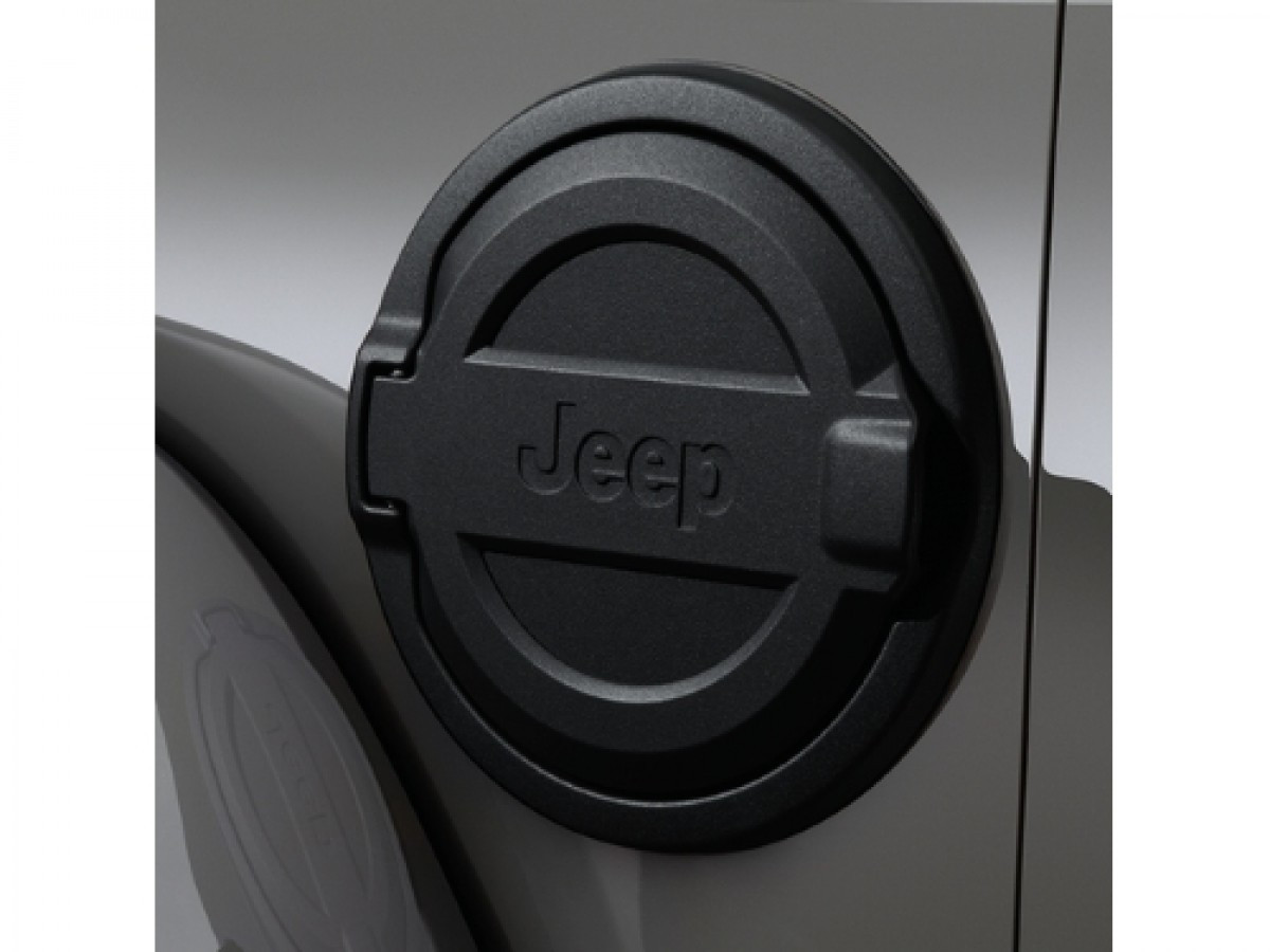 Mopar Fuel Filler Door for 2018-2025 Wrangler JL - JustForJeeps.com