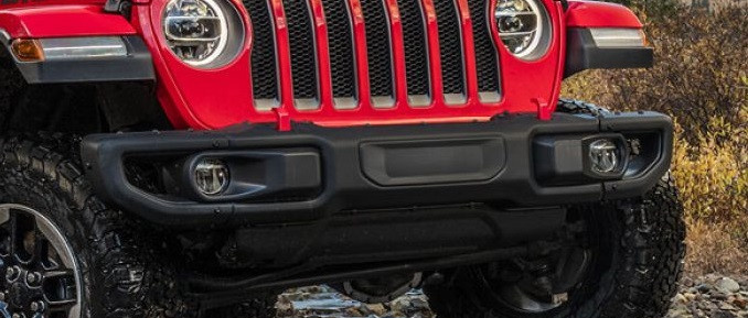 Mopar Rubicon Steel 3 pc. Front Bumper for Jeep Wrangler