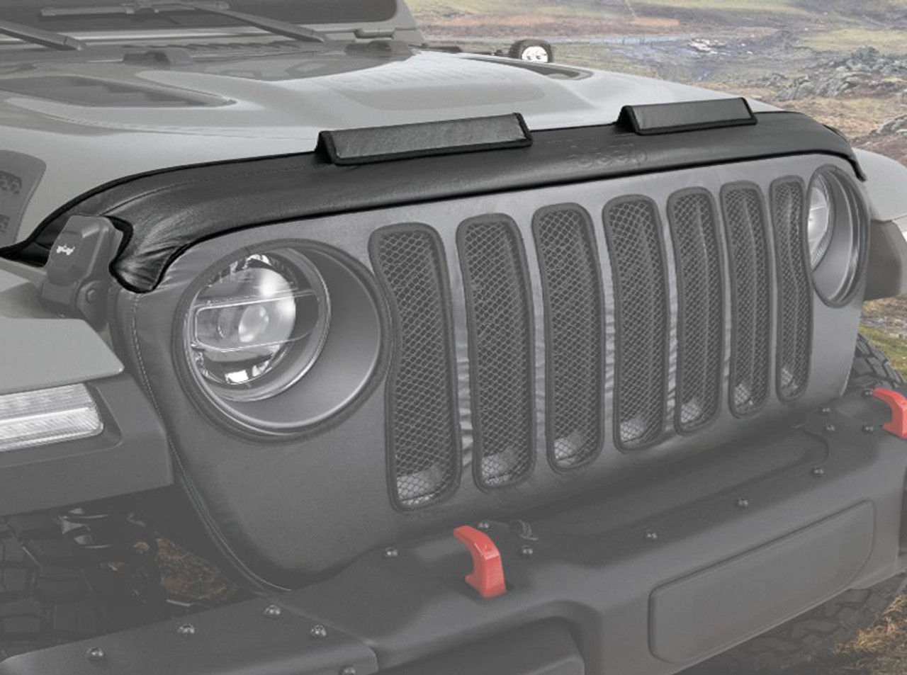 Mopar Hood Cover for 2018-2023 Wrangler JL and 2020-2023 Gladiator JT