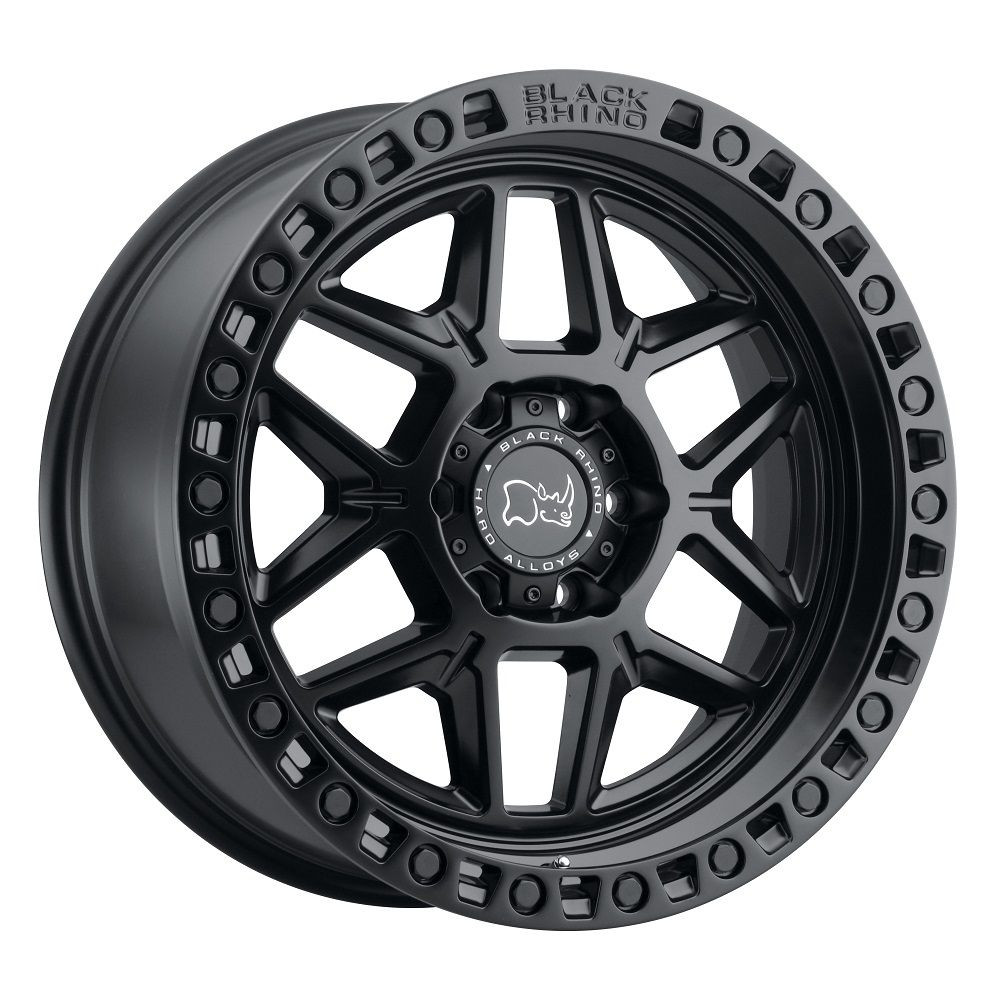 Black Rhino Kelso Matte Black Wheel for 2007-2026 Wrangler JK/JL