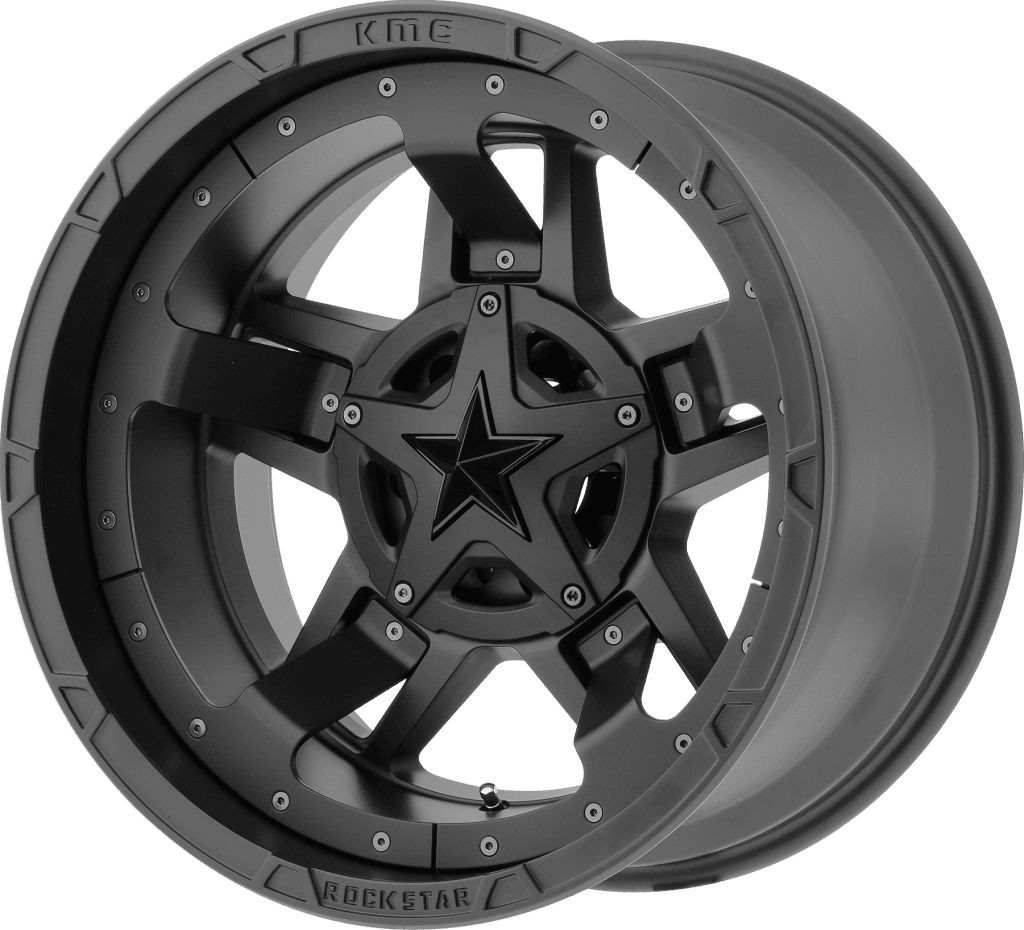 kmc ロックスター3 ホイール③ KMC XD 827 Matte Black Rockstar III Wheel for 2007-2026 Wrangler