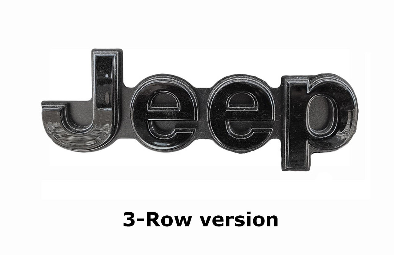 Matte Black Door Grand Cherokee Rear 4X4 L Emblems 2021