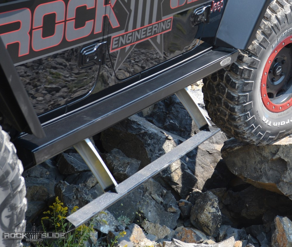 Rock-Slide Engineering Power Step Slider Set for 2018-2022