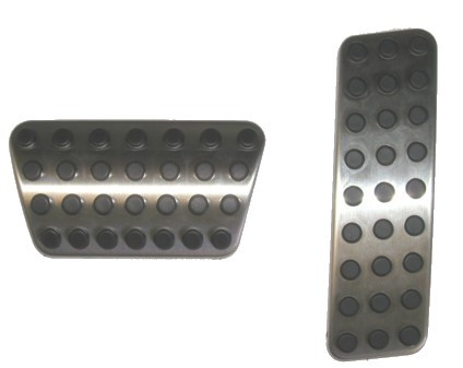 Mopar SRT8 Bright Pedals for 2005-2010 Grand Cherokee WK and 2006-2010  Commander XK - JustForJeeps.com