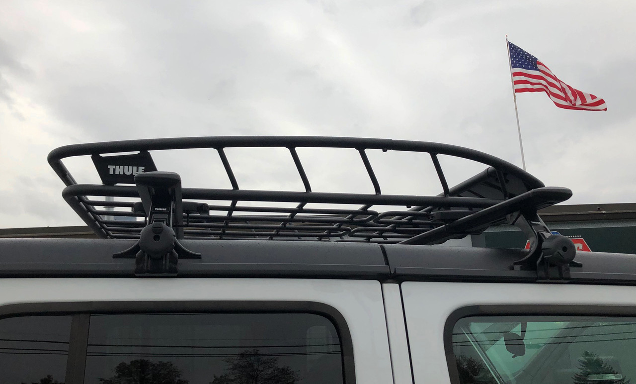 Thule Canyon XT Roof Rack Cargo Basket - JustForJeeps.com