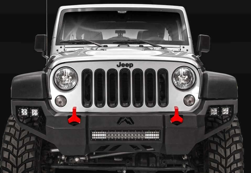 Fab Fours Vengeance Front Bumper for 2007-2018 Wrangler JK