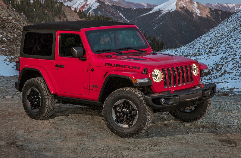 Jeep JL 2-Door Soft Top, Black Twill - Mopar