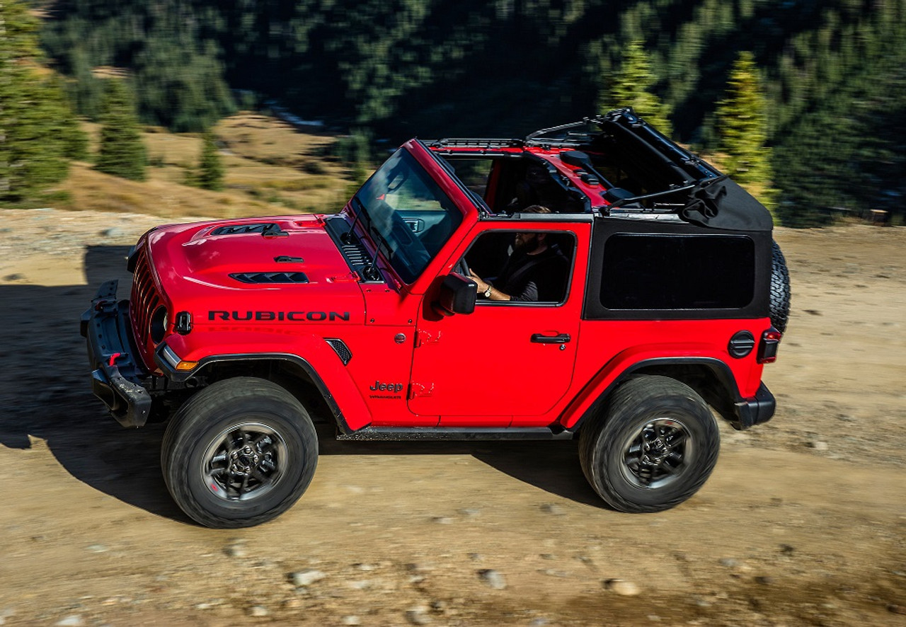 Jeep JL 2-Door Soft Top, Black Twill - Mopar