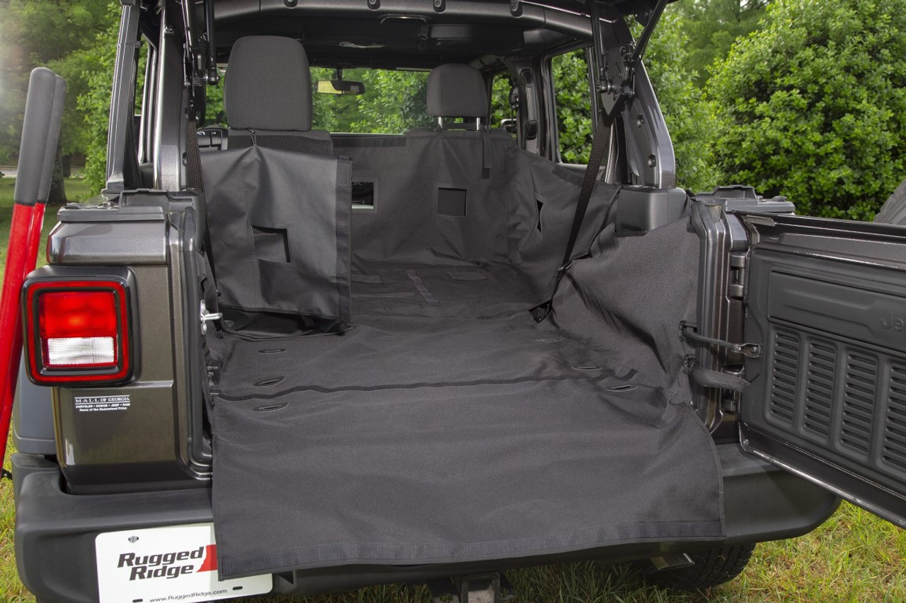 Trail Abdeckung Cab Cover 3-lagig grau Jeep Wrangler JK JL 2-Türer 07-  Rugged Ridge